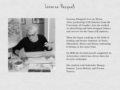 Lorenza Pasquali | Acquarellista Pittrice ad Acquerello. Artista di Milano. Quadri Personalizzati | Immagine Libro Milan Sketchbook
